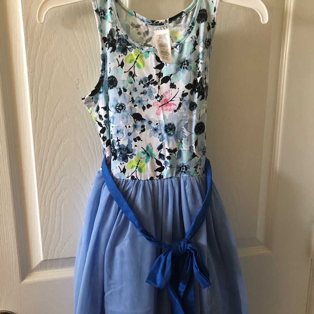 Guess Blue Butterfly dress